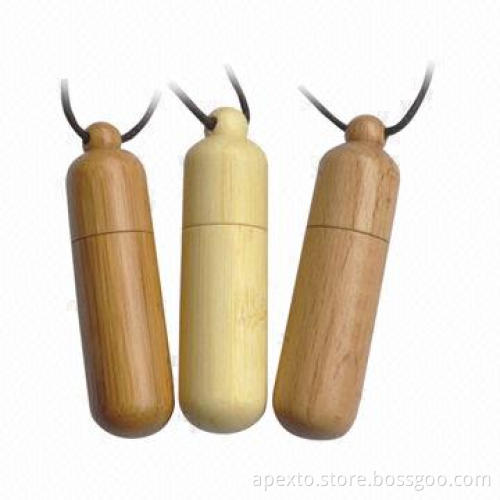 USB Flash Drives with High-reading/Writing Speed, Up to 32GB Capacity, Wooden Housing